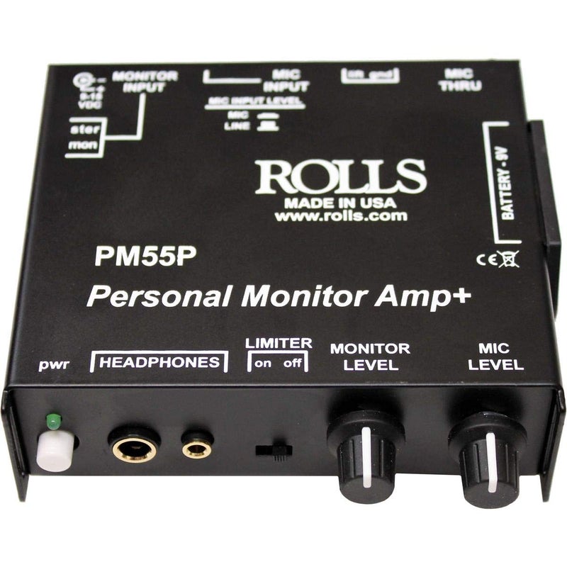 rolls PM55P Personal Monitor Amp Battery Opt - Image 2